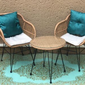 Modern 2 seater bistro set