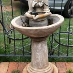 Beautiful water feature with pump