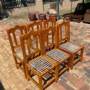 6x rimpie dinning chairs