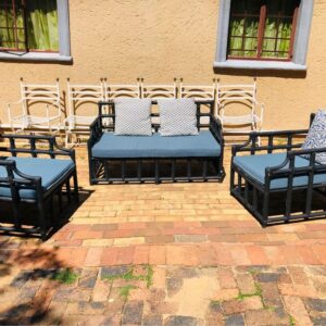 Beautiful cane patio suite