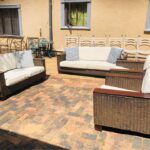 7 seater wicker patio suite